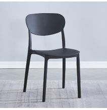 Conjunto Mesa y Sillas Comedor/Cocina: Mesa madera y Patas Metálicas En Negro (76x100x70 Cm) + 5 Sillas (80x40x55 Cm)